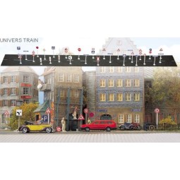 Busch 6028 Set de 256 panneaux urbains Busch Busch_6028 - 1