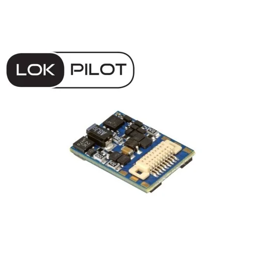 Esu_59828-Esu 59828 Décodeur Lokpilot V5 Micro DCC, Next18 NEM662, pour locomotive