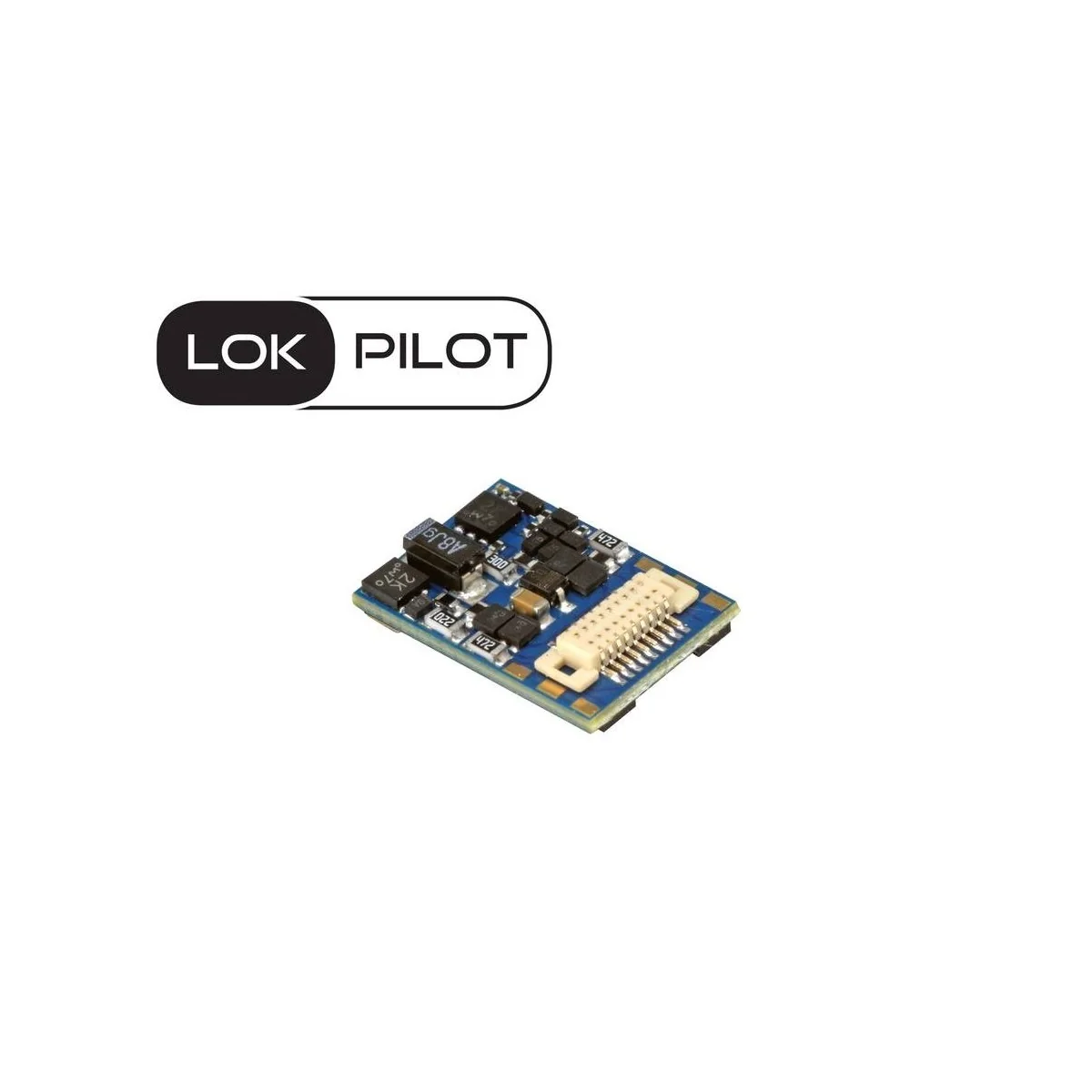 ESU 59828 Lokpilot V5 Micro DCC Decoder, Next18 NEM662, for locomot... ESU 59828 Lokpilot V5 Micro DCC Decoder, Next18 NEM662, for locomot...