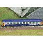 SNCF UIC B9c9x 2nd class sleeping car in Wasteels livery - REE NW34... NW-347-UIC B9c9x 2nd class sleeping car, TEN SNCF livery - REE NW-353 - N 1/160 - NW-347