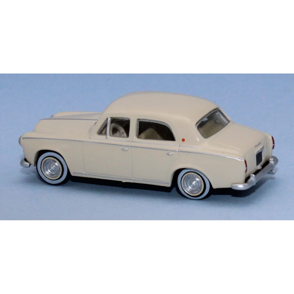 SAI 6201 Peugeot 403 8hp, ivory beige, luxury version, whitewall ti...