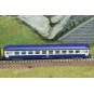 NW-350-2 UIC couchette cars B9c9x 2nd class Wasteels SNCF livery - REE NW-348, N 1/160