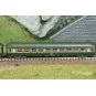Set of 2 UIC B9c9x 2CL sleeping cars with yellow framed SNCF logo -... NW-344-2 couchette coaches UIC B9c9x 2CL TEN livery white “Nouille” logo SNCF REE NW-352 N 1/160 - NW-344