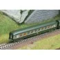 Set of 2 UIC B9c9x 2CL sleeping cars with yellow framed SNCF logo -... NW-344-2 couchette coaches UIC B9c9x 2CL TEN livery white “Nouille” logo SNCF REE NW-352 N 1/160 - NW-344