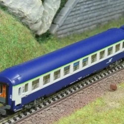 Set de 2 voitures couchettes UIC B9c9x 2e cl. TEN, logo Casquette S...