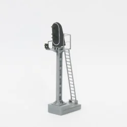 HO signal with 3 lights, type C, lightweight mast on the right, SNC...