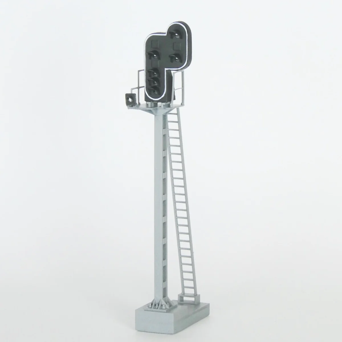 HO signal with 6 lights, type H, lightweight tall mast, SNCF - Rail...