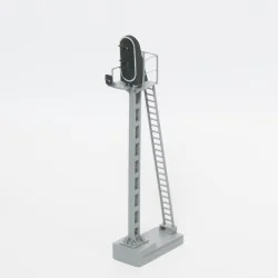 HO signal with 3 lights, type C, tall lightweight mast, SNCF - Rail...