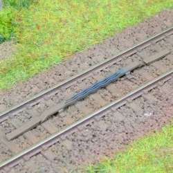 Symmetrical painted SNCF crocodile with blocks - Raility 108, HO