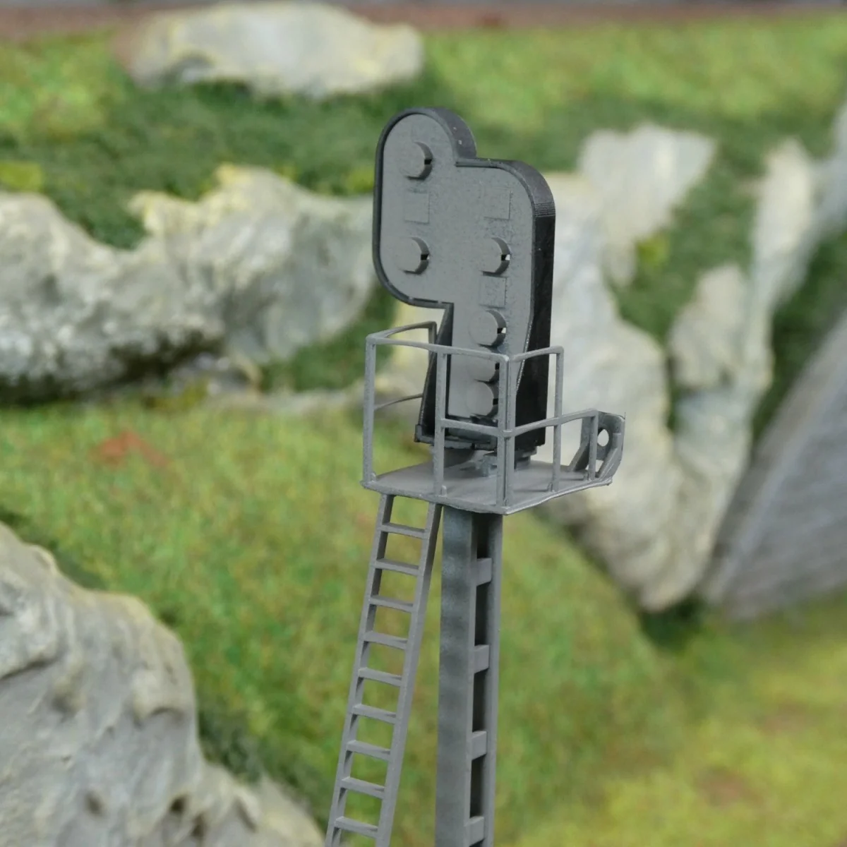 copy of copy of copy of copy of SNCF signal type C, 4 lights (red/g...