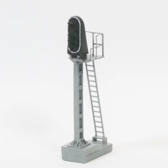 RAILITY_204RF-Signal HO 4 feux type C, mat léger SNCF - Raility R.204F, fictif sans LED