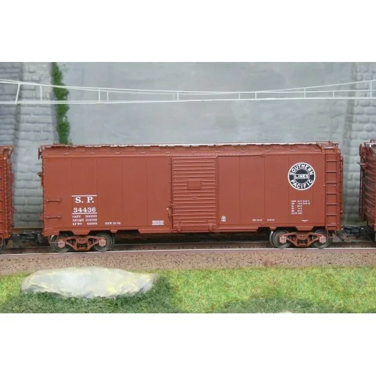 Trix 24915 Set of 5 Southern Pacific freight wagons - H0 TRIX_24915-Trix 24911 Set of 6 coal wagons, "Hopper Cars", BNSF