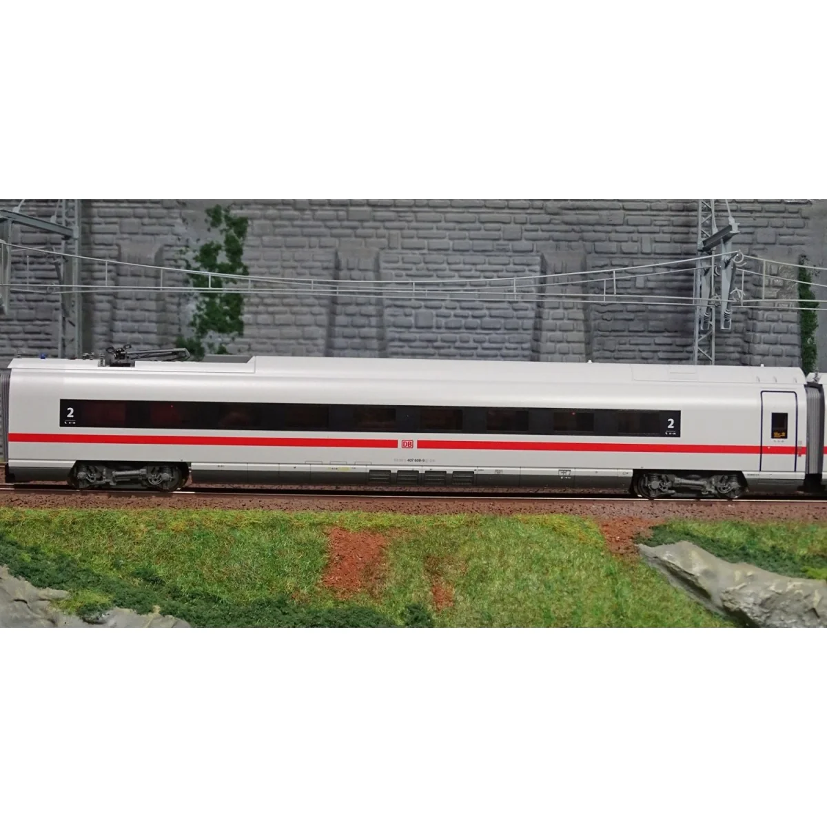 Roco 72096 Set de 2 voitures intermédiaires ICE (BR 407), 1ere et 2eme classe, DB AG Roco Roco_72096 - 2