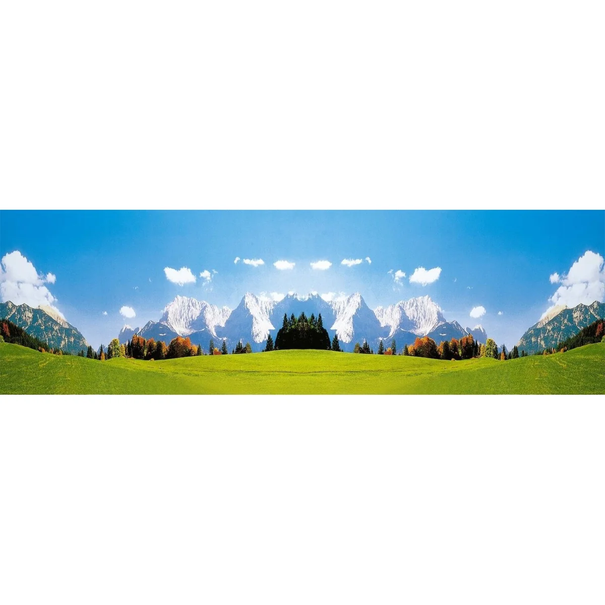 Karwendelgebirge Scenic Backdrop - Faller 180513, N 1/160