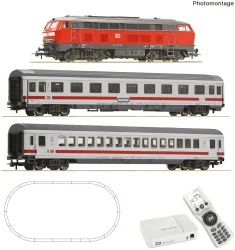 BR 218 starter set + DB AG passenger train, digital Z21 START newGe...