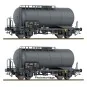 ROCO_6600245-Coffret de 2 wagons-citernes type Zs-w DR - Roco 6600245, H0 1/87