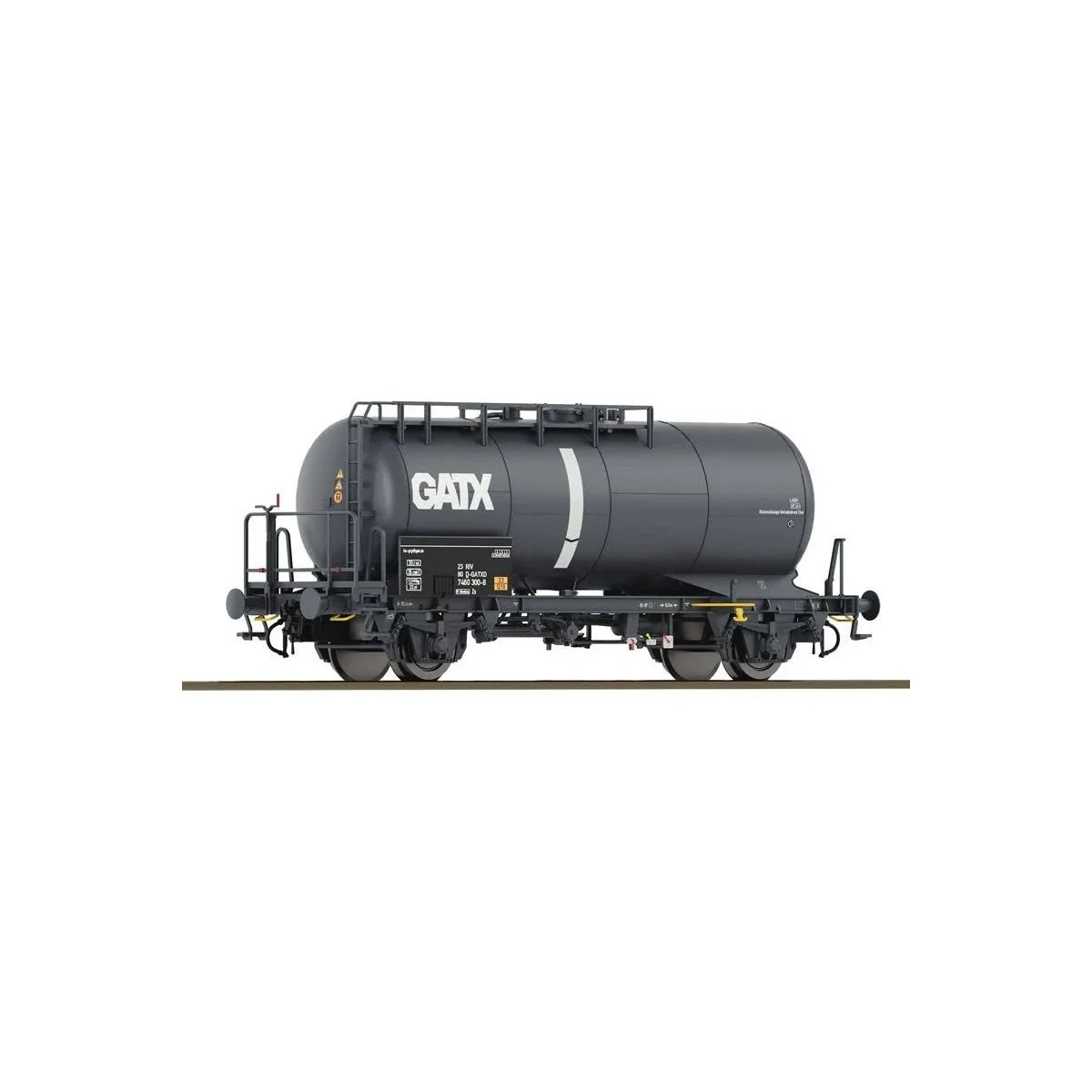 GATX chemical tanker wagon - Roco 6600247, H0 1/87 GATX chemical tanker wagon - Roco 6600247, H0 1/87