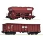 Set de 2 wagons de marchandises Chemoil - Roco 6600221, H0 1/87 ROCO_6600221-Set de 2 wagons de marchandises Chemoil - Roco 6600221, H0 1/87