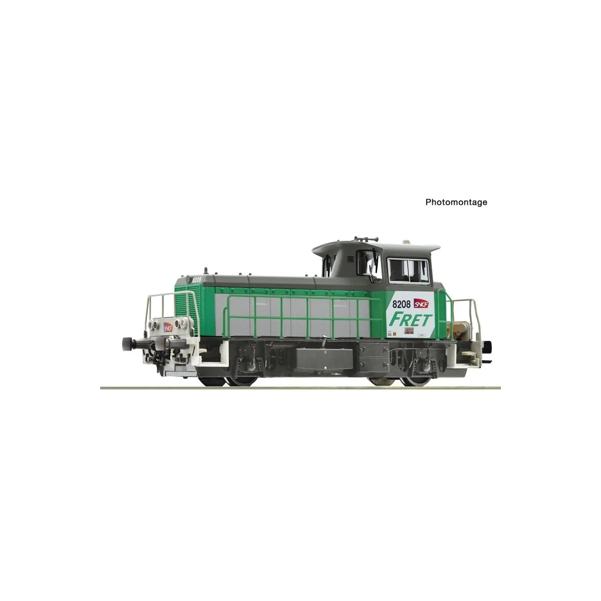Diesel locomotive Y 8208 “FRET” Carmillon digital sound logo - Roco...