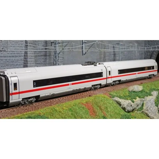 Roco_72099-Roco 72099 Set de 2 voitures intermédiaires ICE (BR 407), 2eme classe, DB AG, éclairé