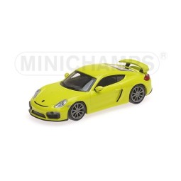 Minichamps 870066122 Porsche Cayman GT4 Car, Yellow - Busch véhicul...