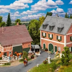 Faller 130542 Model Kit, Stud Farm