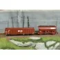 ROCO_6600221-Set of 2 Chemoil freight wagons - Roco 6600221, H0 1/87