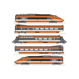 TGV SNCF PSE set no. 112 CFF 5 elements, digital sound - REE Modèle...