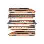 TGV-008.S-Coffret TGV SNCF PSE n°112 CFF 5 éléments - REE Modèles TGV008, HO 1/87