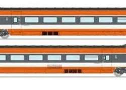 Coffret de remorques TGV SNCF PSE rame n°112 CFF 2 éléments R3 R7 -...