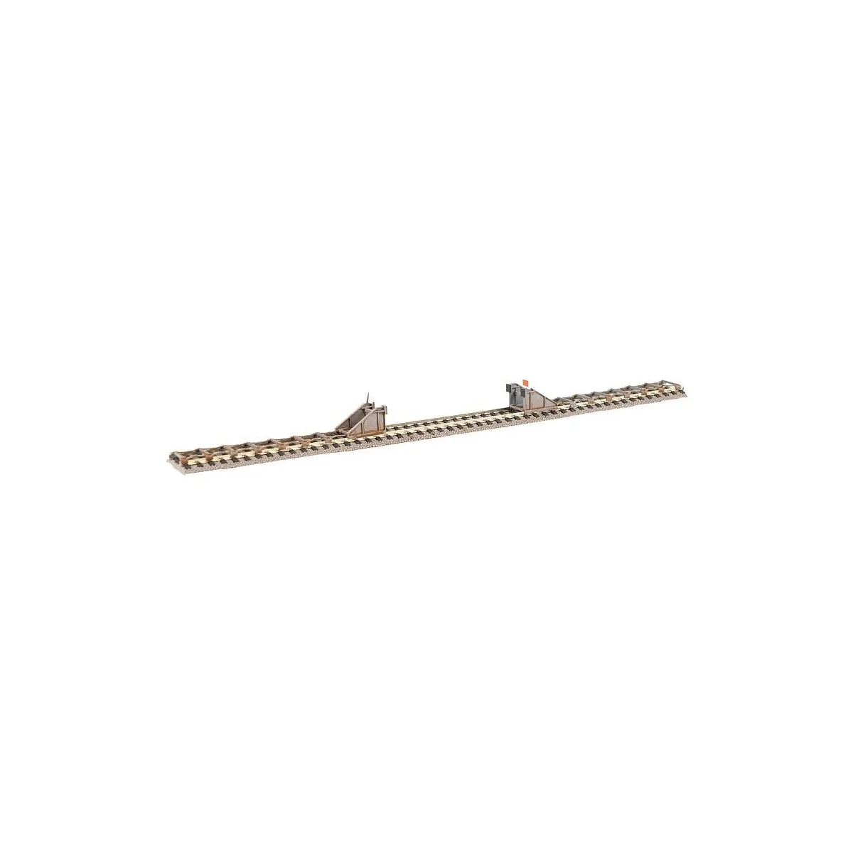 Faller 120322 Model Kit, 2 Buffers with Shear Brakes