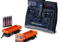 Camion MB 1620 avec remorque orange 2.4GHz RTR 1/87 Carson