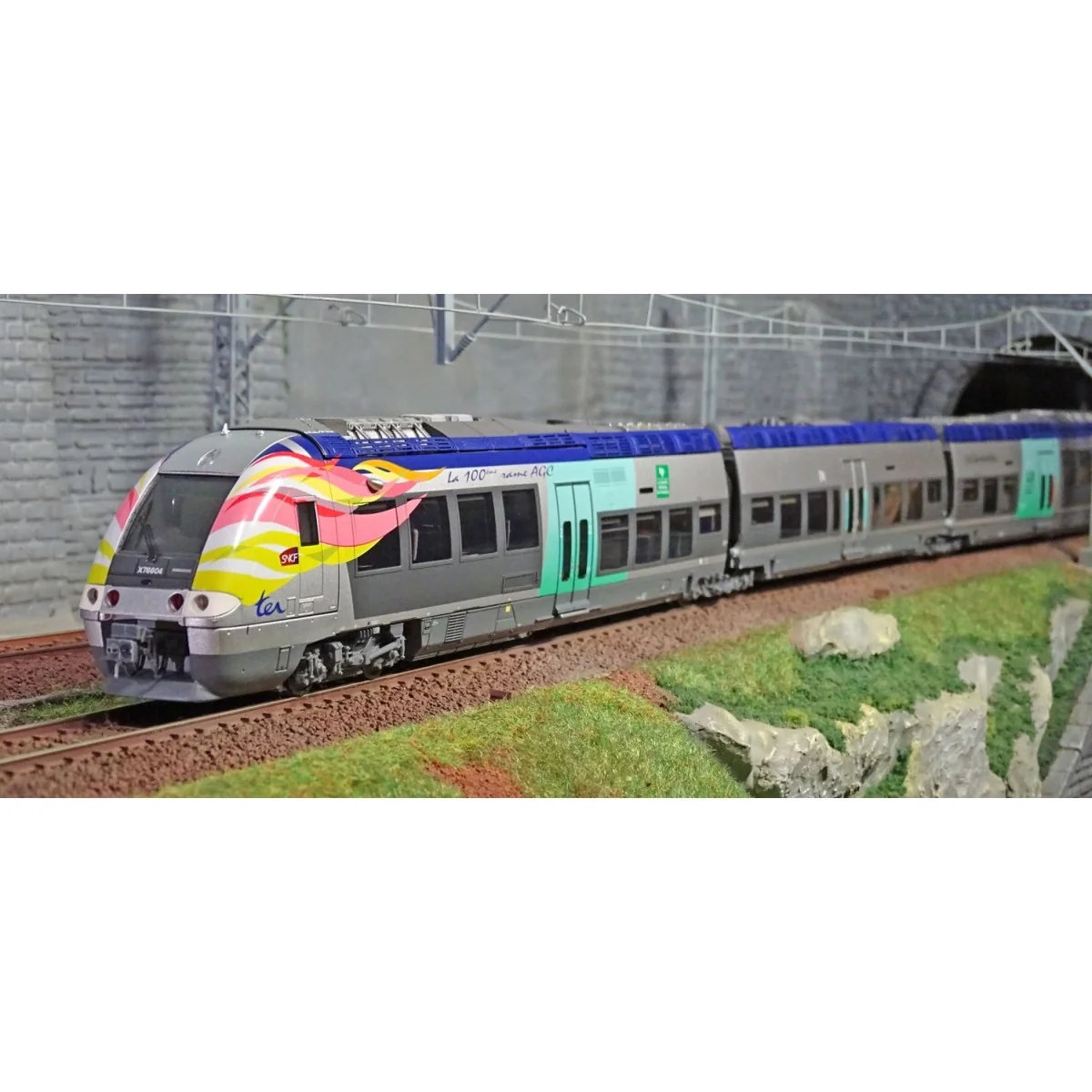 LS Models 10072S AGC X 76603 Railcar, Picardy 100 Years, Digital Sound LS Models 10072S AGC X 76603 Railcar, Picardy 100 Years, Digital Sound