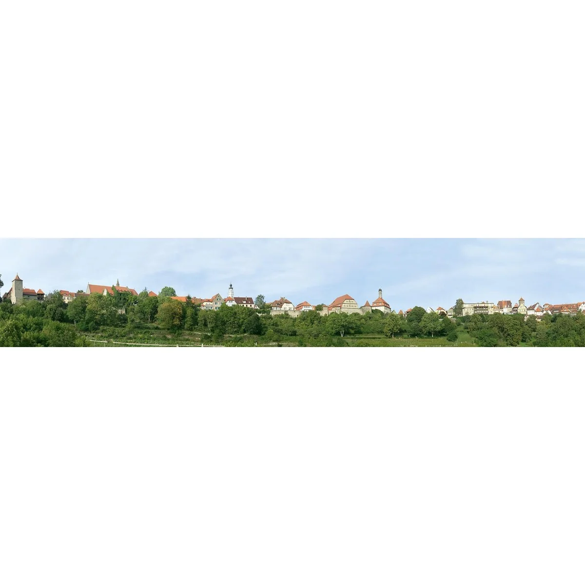 Small Town Scenery Background - FALLER 180509 - HO 1/87, N 1/160