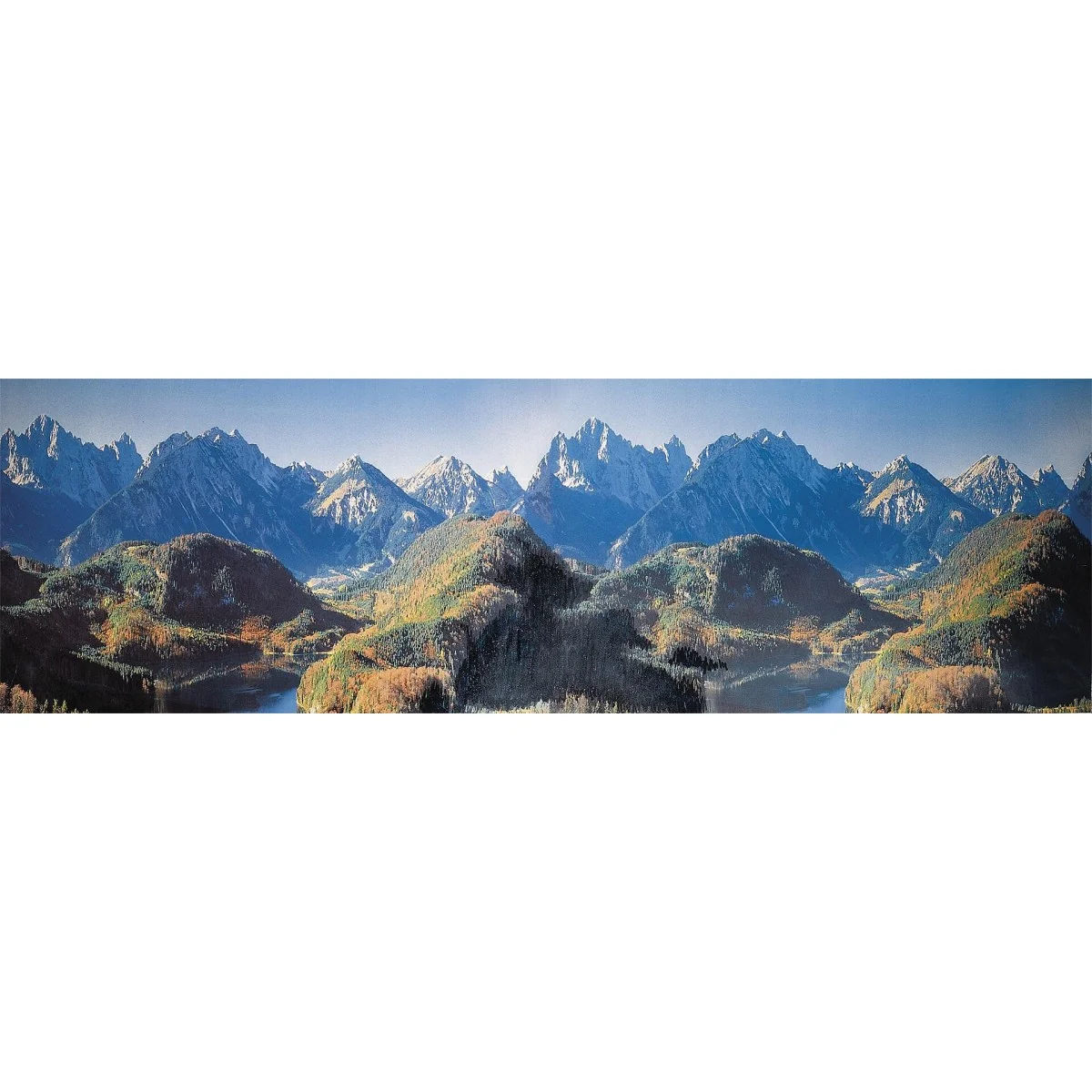 Fond de décor montagnes Neuschwanstein - FALLER 180512