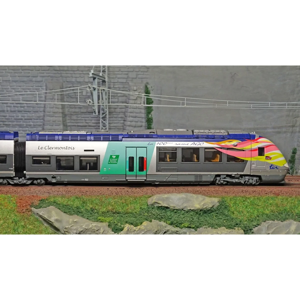 LS Models 10072S AGC X 76603 Railcar, Picardy 100 Years, Digital Sound LS Models 10072S AGC X 76603 Railcar, Picardy 100 Years, Digital Sound