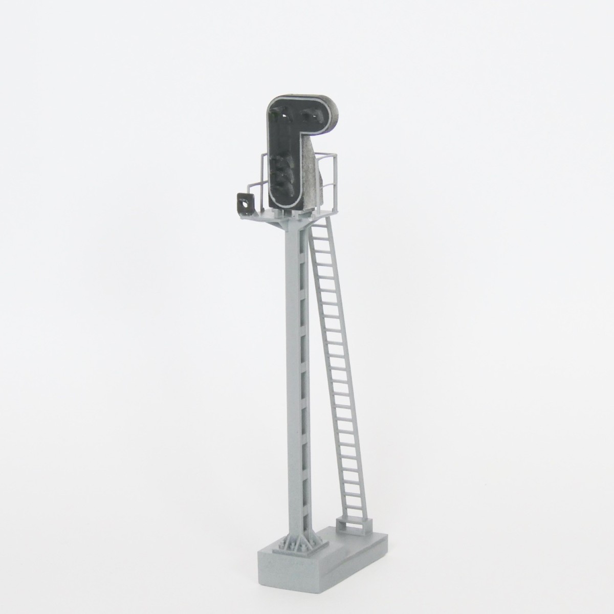 HO signal with 5 lights, type F, lightweight tall mast, SNCF - Rail...