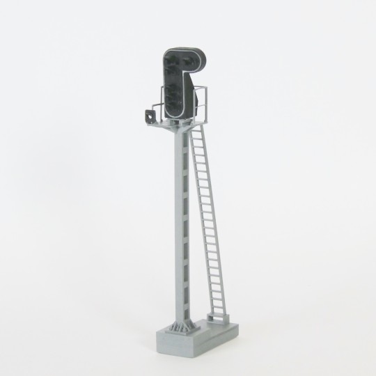 RAILITY_207HF-Signal HO 5 feux type F, mat léger haut SNCF - Raility 206HF, fictif sans LED