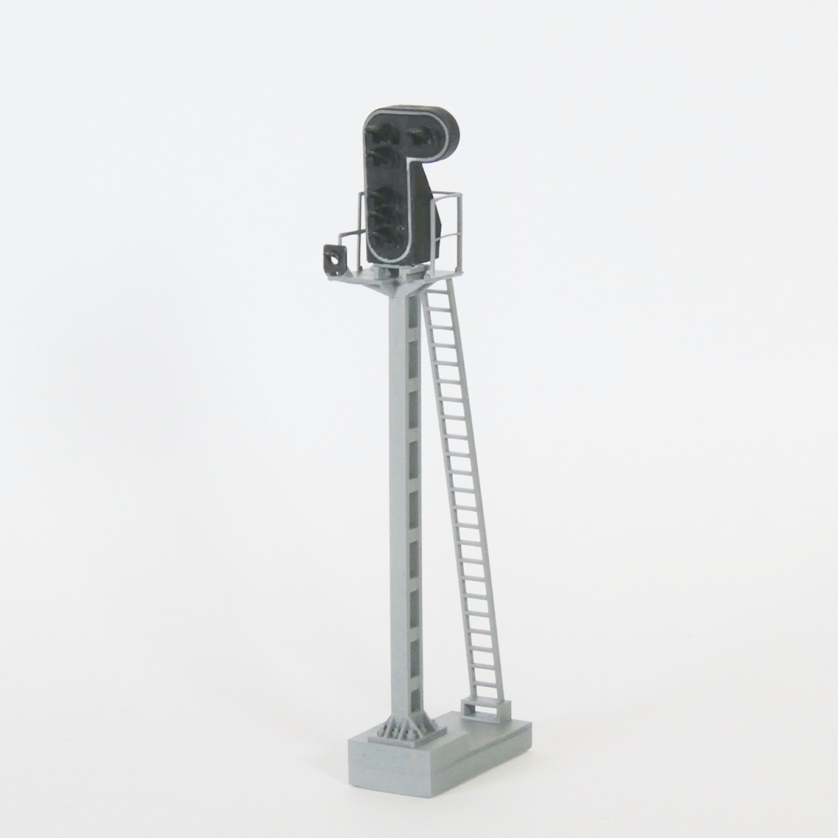 HO signal with 6 lights, type F, lightweight tall mast, SNCF - Rail...