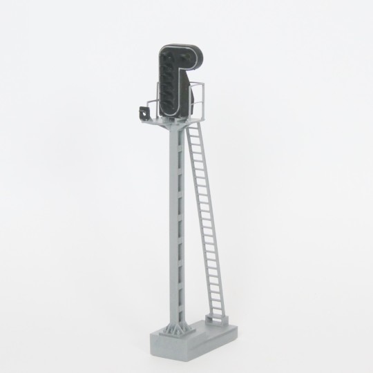 RAILITY_208HF-copy of copy of HO signal 5 lights type C, light mast on the right SNCF - Raility 205RF, dummy without LEDs