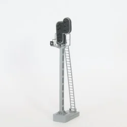 HO signal with 8 lights, type H, lightweight tall mast, SNCF - Rail...