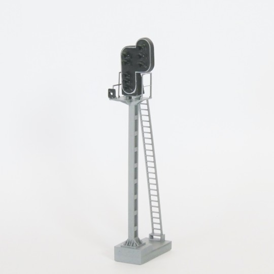 RAILITY_210HF-HO signal with 6 lights, type H, lightweight tall mast, SNCF - Raility 209HF, dummy model without LEDs
