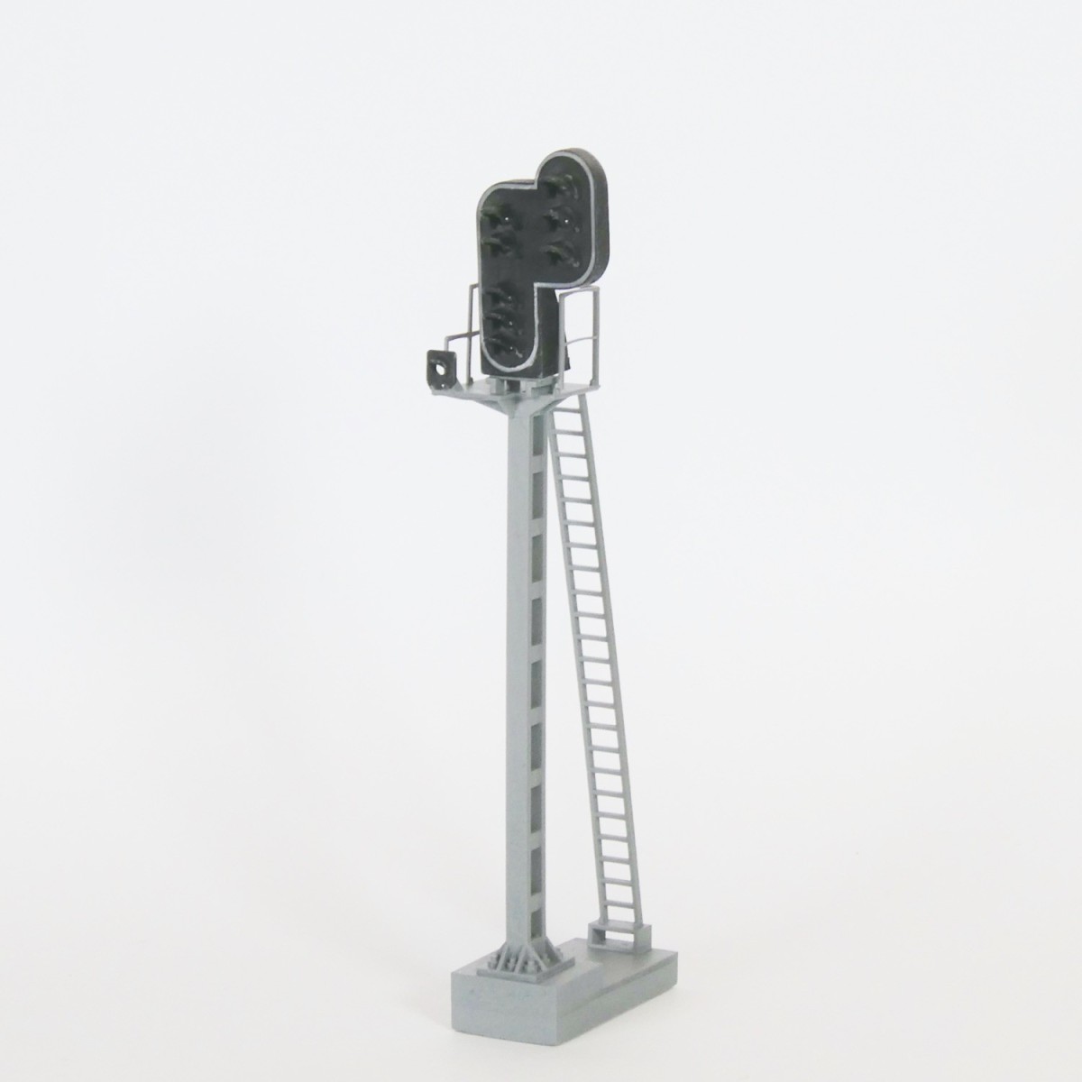 HO signal with 8 lights, type H, lightweight tall mast, SNCF - Rail... HO signal with 8 lights, type H, lightweight tall mast, SNCF - Rail...