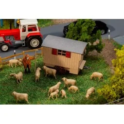 Faller 180303 Model Kit, Shepherd's Wagon