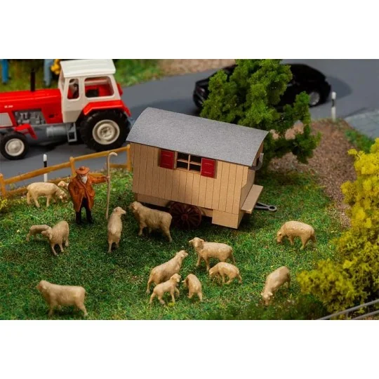 Faller_180303-Faller 180303 Model Kit, Shepherd's Wagon