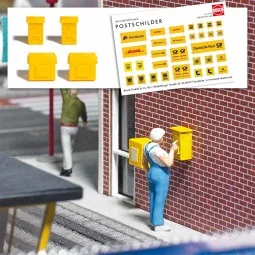 Busch 7761 Mailboxes and Stamp Dispensers - Busch_7761