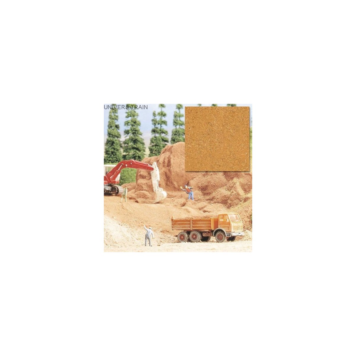 Busch 7141 Red Earth Decor Sand - Busch_7141