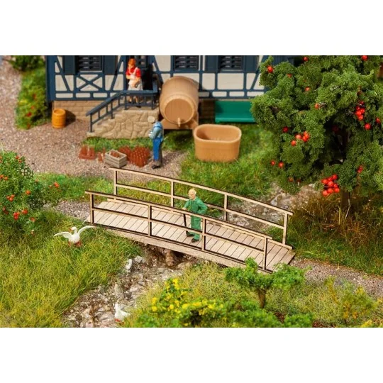 Faller 180301 Maquette, Petit pont en bois Faller Faller_180301 - 1 Faller_180301-Faller 180301 Maquette, Petit pont en bois - Faller_180301