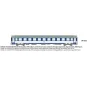 Voiture VU couchettes CORAIL B10c10x, logo encadré - HO - REE JM032 JM-032-Voiture VU couchettes CORAIL B10c10x, logo encadré - HO - REE JM032