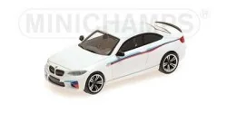 Minichamps 870027006 Voiture BMW M2 2016, blanche Busch véhicule Busch_870027006 - 1